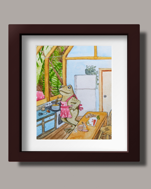 Frog in the Kitchen